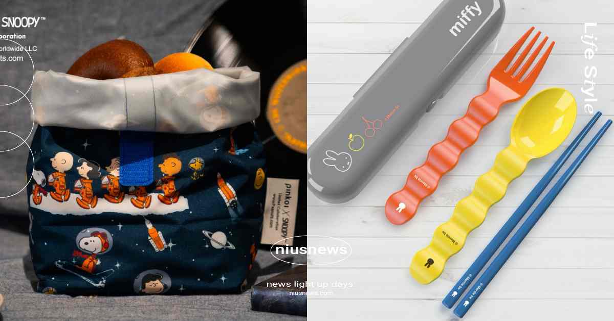 減塑政策上路！9款美型環保餐具組推薦，史努比聯名食物袋、米菲兔餐具組必收 環保餐具、環保碗筷、環保食物袋、環保餐盒、環保筷、環保減塑、減塑政策