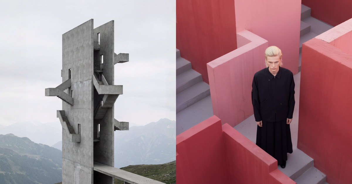 oqLiq 26AW：服裝變建築？打造一場超現實的虛擬時尚發表會！ #oqLiq、#26AW、#倫敦時裝週、#INTERLACE、#機能時尚、#建築結構、#虛擬發表、#時尚趨勢