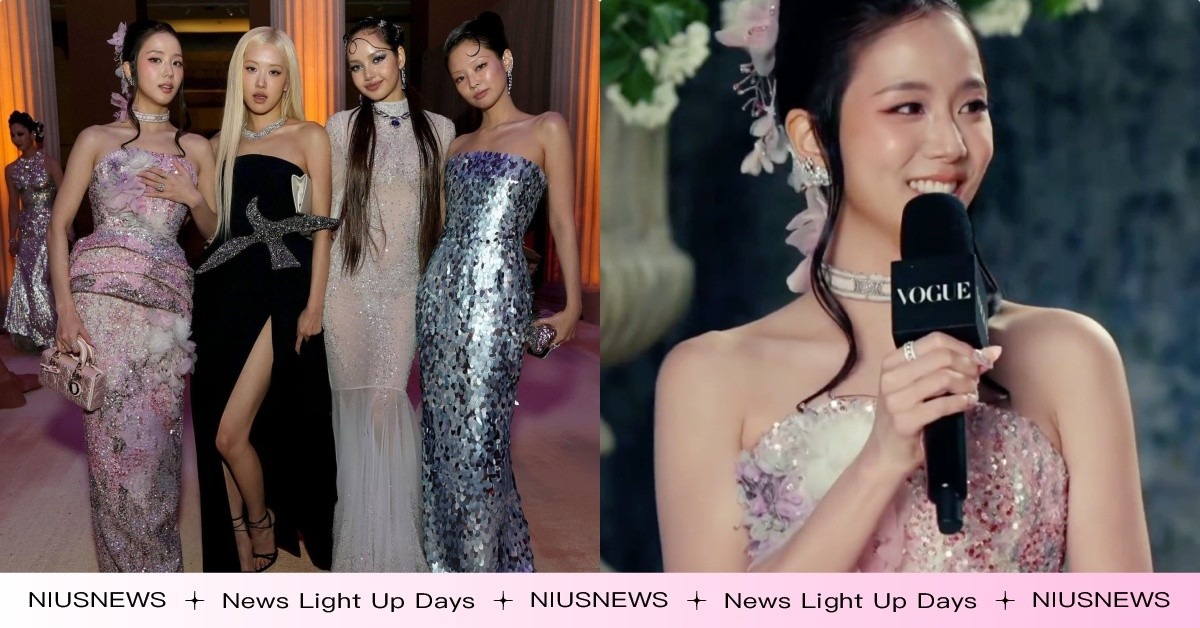 2026Met Gala「BLACKPINK四公主合照來了」！Jisoo首登場全英文喊話：想見成員 MetGala、2026MetGala、BLACKPINKJisoo、BLACKPINKJennie、BLACKPINKLisa、Jisoo英文、英文