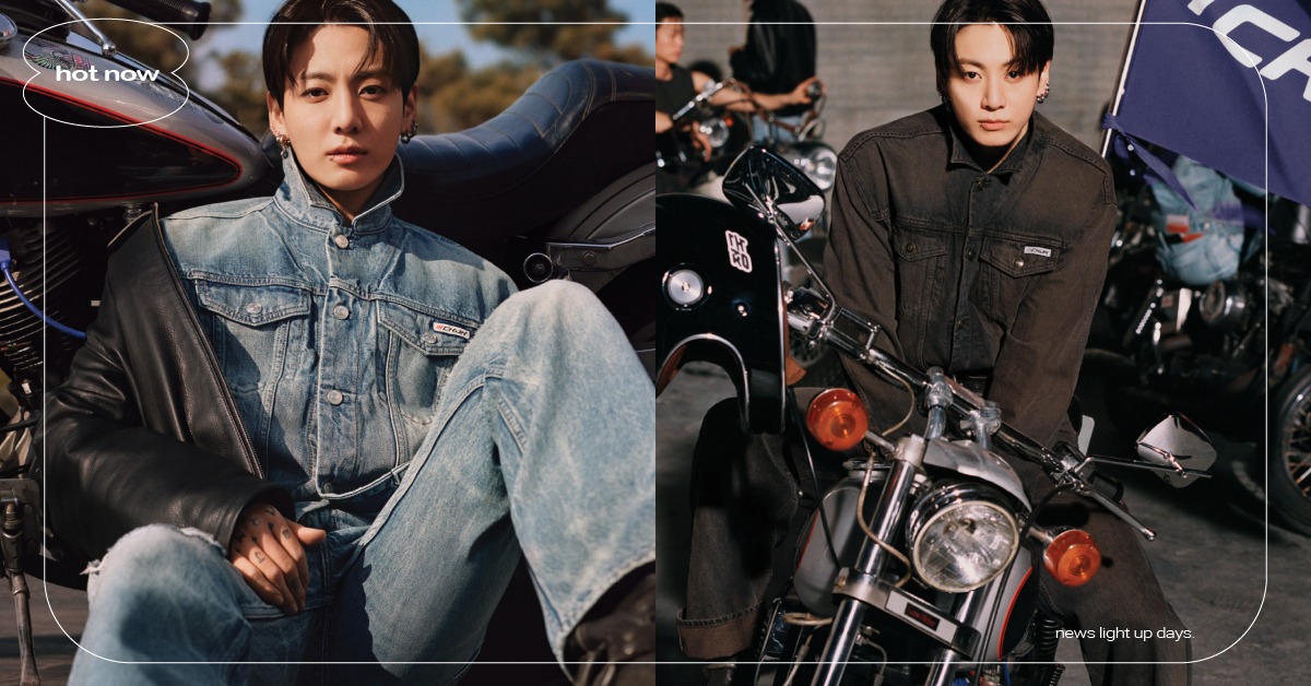 穿上BTS田柾國的重機魂！Jung Kook首個Calvin Klein聯名系列開賣，牛仔外套暗藏金色刺繡簽名 BTS、田柾國、Jung Kook、Calvin Klein、聯名