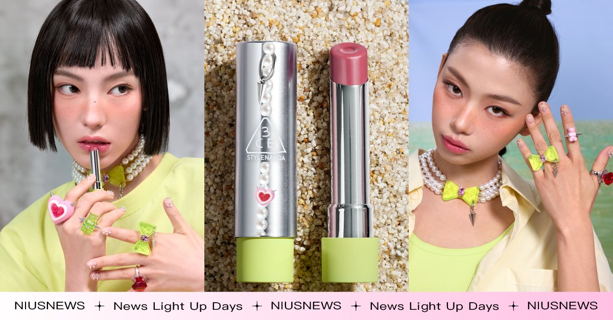 LISA、太妍都在戴！韓星愛牌MIKSHIMAI首度聯名3CE，買彩妝送戒指、項鍊超欠收 聯名、3CE、MIKSHIMAI、韓星同款、飾品