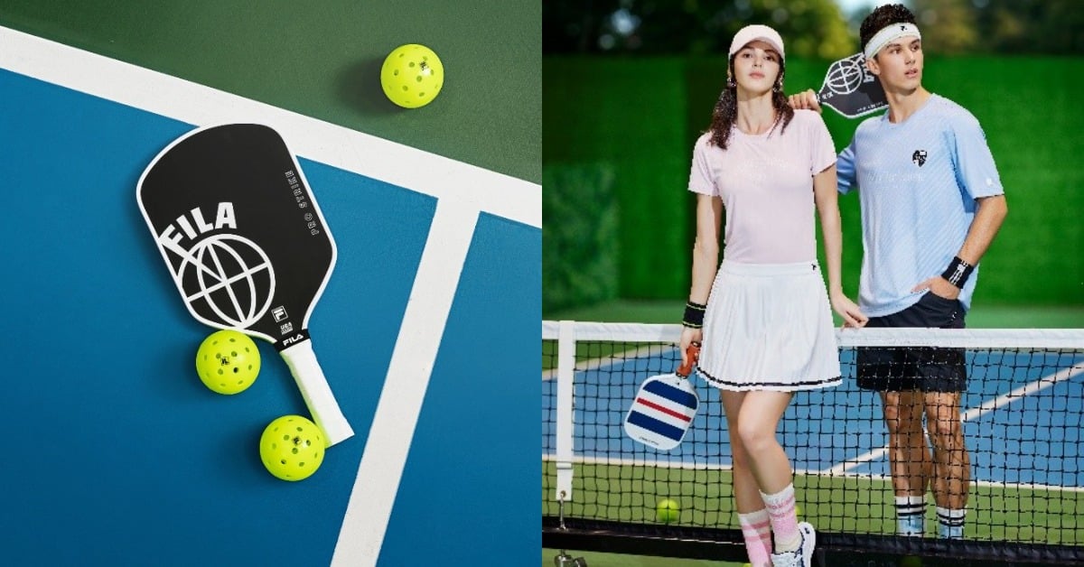 FILA 不只網球，還把匹克球、慢跑服變時髦，百年運動美學這樣穿 FILA、匹克球、網球、慢跑鞋、運動時尚、義式美學、潮流穿搭、機能服飾