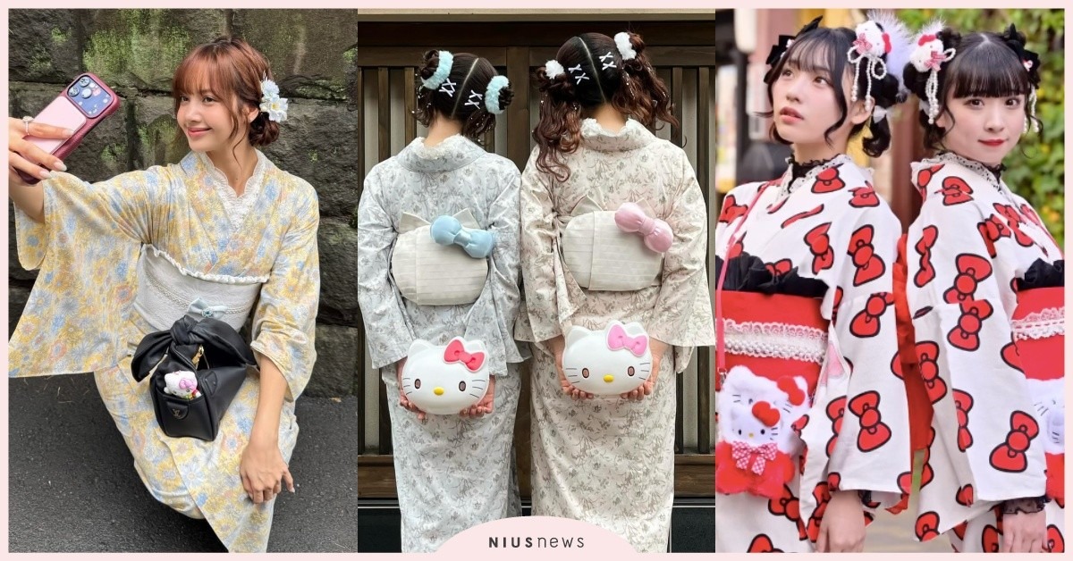 Lisa打卡的「Hello Kitty和服」搜出！日本3大和服店租得到，吉伊卡哇、拉拉熊腰帶也能挑 Lisa和服、LisaHello Kitty和服、Hello Kitty和服日本、Hello Kitty和服淺草、Hello Kitty和服租借、Lisa同款、LisaIG